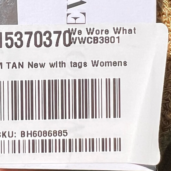 🌻NEW w/tags WEWOREWHAT Cotton Blend Knit Midi Skirt Size Medium - Picture 11 of 11